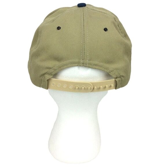 Notre Dame Fighting Irish NCAA Khaki & Blue Snapback Hat Cap - Picture 3 of 6